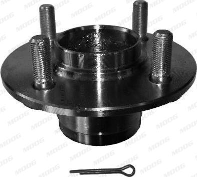 Moog NI-WB-12007 - Wheel hub, bearing Kit www.autospares.lv