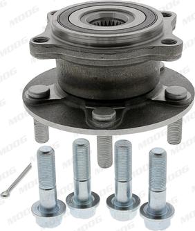 Moog PE-WB-11405 - Wheel hub, bearing Kit www.autospares.lv