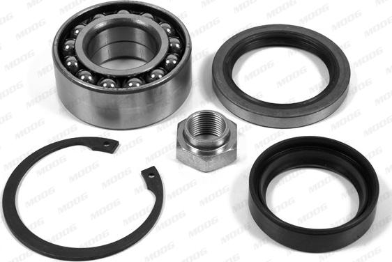 Moog PE-WB-11357 - Wheel hub, bearing Kit www.autospares.lv