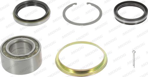 Moog TO-WB-12102 - Подшипник ступицы колеса, комплект www.autospares.lv