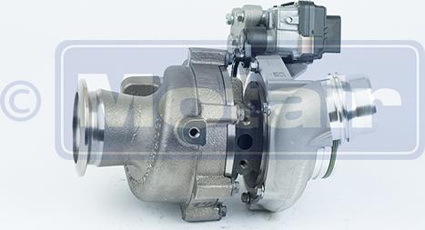 Motair Turbo 660490 - Турбина, компрессор www.autospares.lv