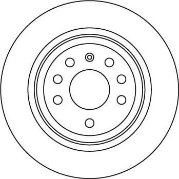 Ferodo DDF128C-1 - Bremžu diski www.autospares.lv