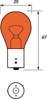 Motaquip VBU581 - Kvēlspuldze, Pagriezienu signāla lukturis autospares.lv