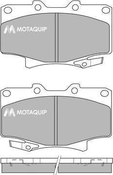 Motaquip LVXL453 - Bremžu uzliku kompl., Disku bremzes www.autospares.lv