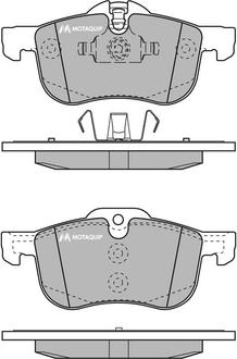 Motaquip LVXL562 - Bremžu uzliku kompl., Disku bremzes www.autospares.lv