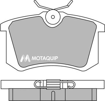 Motaquip LVXL504 - Тормозные колодки, дисковые, комплект www.autospares.lv