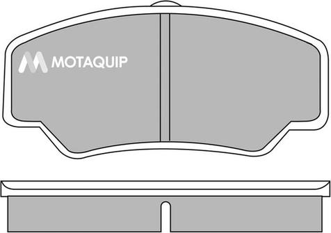 Motaquip LVXL505 - Bremžu uzliku kompl., Disku bremzes autospares.lv