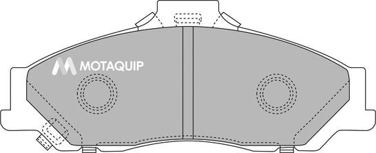 Motaquip LVXL508 - Bremžu uzliku kompl., Disku bremzes autospares.lv