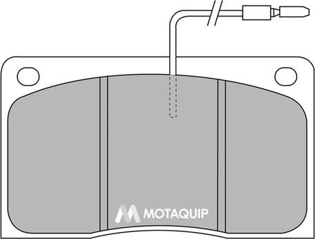 Motaquip LVXL527 - Bremžu uzliku kompl., Disku bremzes autospares.lv