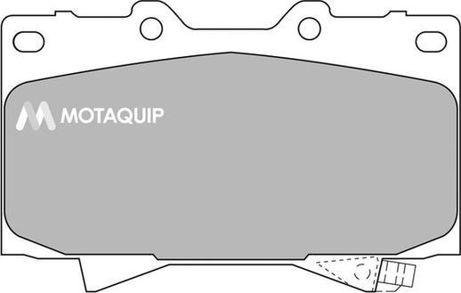 Motaquip LVXL570 - Brake Pad Set, disc brake www.autospares.lv