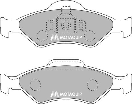 Motaquip LVXL648 - Bremžu uzliku kompl., Disku bremzes autospares.lv