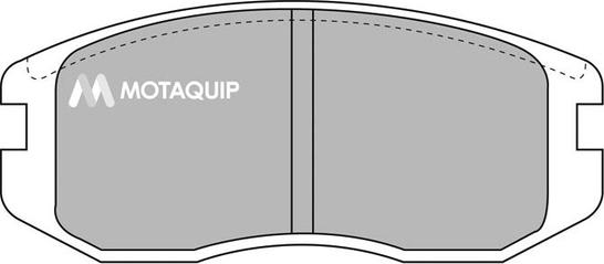 Motaquip LVXL660 - Тормозные колодки, дисковые, комплект www.autospares.lv