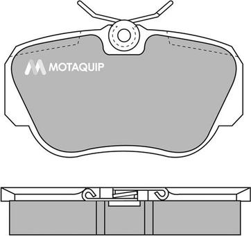 Motaquip LVXL616 - Bremžu uzliku kompl., Disku bremzes autospares.lv