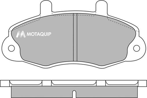 Motaquip LVXL624 - Bremžu uzliku kompl., Disku bremzes www.autospares.lv