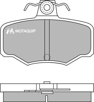 Motaquip LVXL626 - Bremžu uzliku kompl., Disku bremzes www.autospares.lv