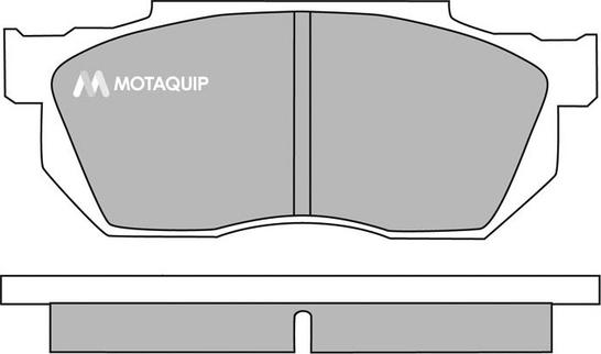 Motaquip LVXL678 - Brake Pad Set, disc brake www.autospares.lv