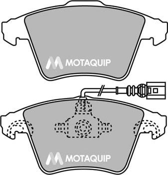 Motaquip LVXL1444 - Bremžu uzliku kompl., Disku bremzes www.autospares.lv