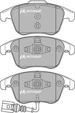 Motaquip LVXL1405 - Bremžu uzliku kompl., Disku bremzes www.autospares.lv