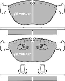 Motaquip LVXL140 - Bremžu uzliku kompl., Disku bremzes www.autospares.lv