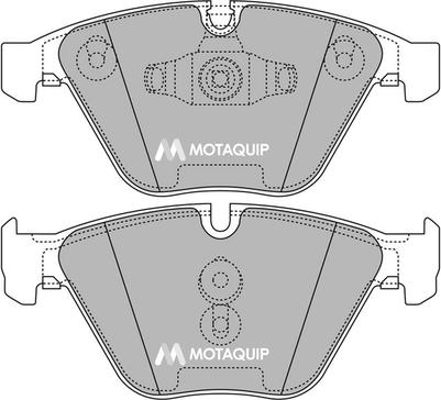 Motaquip LVXL1411 - Bremžu uzliku kompl., Disku bremzes www.autospares.lv