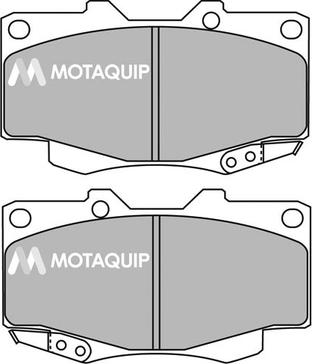 Motaquip LVXL1430 - Bremžu uzliku kompl., Disku bremzes autospares.lv