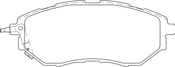 Motaquip LVXL1647 - Brake Pad Set, disc brake www.autospares.lv