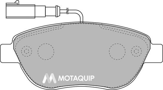 Motaquip LVXL1040 - Bremžu uzliku kompl., Disku bremzes autospares.lv