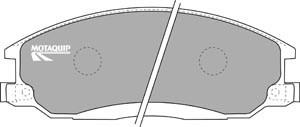 Motaquip LVXL1054 - Brake Pad Set, disc brake www.autospares.lv