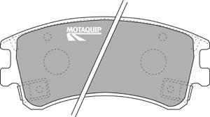 Motaquip LVXL1064 - Bremžu uzliku kompl., Disku bremzes autospares.lv