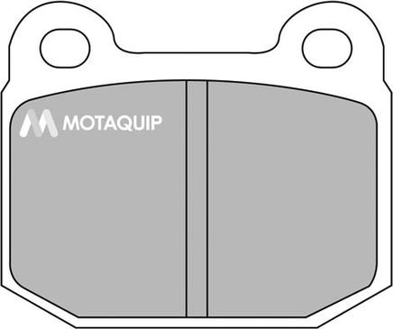 Motaquip LVXL1001 - Bremžu uzliku kompl., Disku bremzes autospares.lv