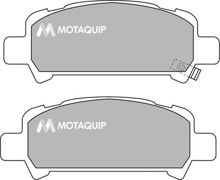 Motaquip LVXL1010 - Bremžu uzliku kompl., Disku bremzes autospares.lv