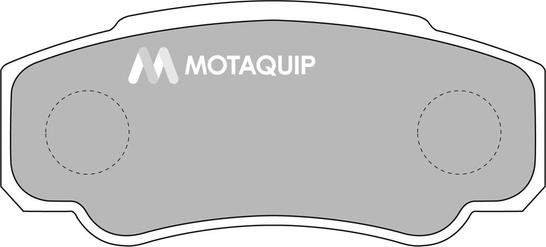 Motaquip LVXL1089 - Тормозные колодки, дисковые, комплект www.autospares.lv