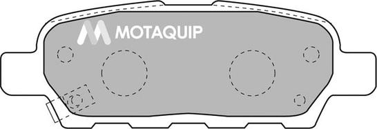 Motaquip LVXL1086 - Bremžu uzliku kompl., Disku bremzes autospares.lv