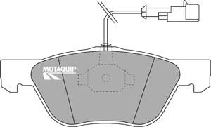 Motaquip LVXL1030 - Brake Pad Set, disc brake www.autospares.lv