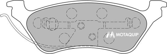 Motaquip LVXL1144 - Bremžu uzliku kompl., Disku bremzes www.autospares.lv