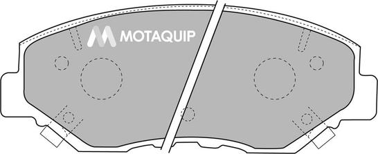 Motaquip LVXL1150 - Тормозные колодки, дисковые, комплект www.autospares.lv