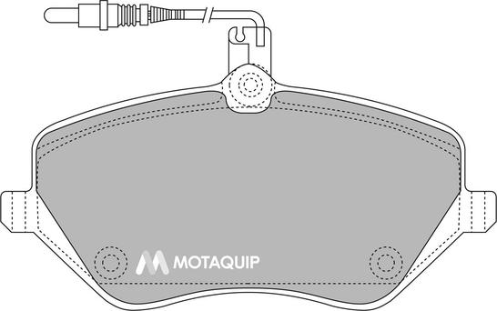 Motaquip LVXL1162 - Brake Pad Set, disc brake www.autospares.lv