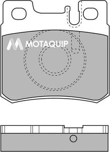 Motaquip LVXL110 - Bremžu uzliku kompl., Disku bremzes www.autospares.lv