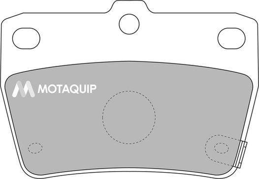 Motaquip LVXL1110 - Bremžu uzliku kompl., Disku bremzes autospares.lv