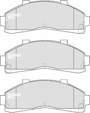 Motaquip LVXL1183 - Brake Pad Set, disc brake www.autospares.lv