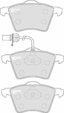 Motaquip LVXL1130 - Brake Pad Set, disc brake www.autospares.lv