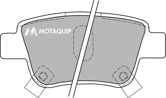 Motaquip LVXL1137 - Bremžu uzliku kompl., Disku bremzes autospares.lv