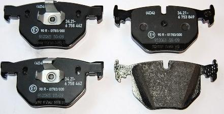 Motaquip LVXL1176 - Brake Pad Set, disc brake www.autospares.lv