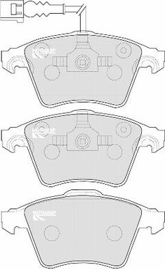 Motaquip LVXL1171 - Bremžu uzliku kompl., Disku bremzes www.autospares.lv