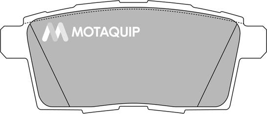 Motaquip LVXL1358 - Brake Pad Set, disc brake www.autospares.lv