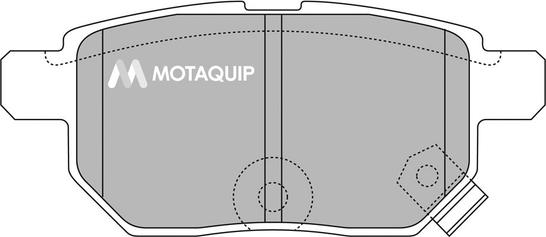 Motaquip LVXL1363 - Bremžu uzliku kompl., Disku bremzes autospares.lv