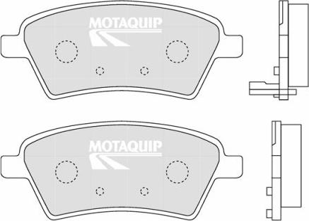 Motaquip LVXL1304 - Тормозные колодки, дисковые, комплект www.autospares.lv