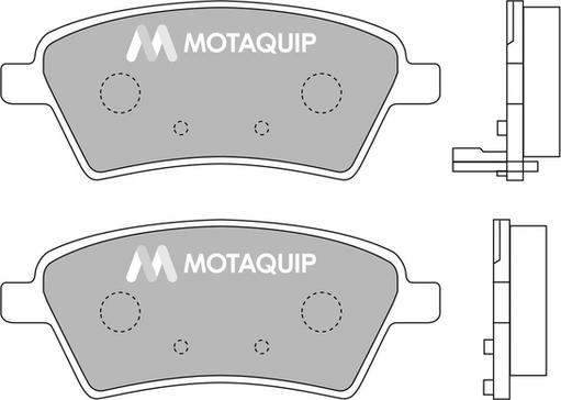 Motaquip LVXL1304 - Тормозные колодки, дисковые, комплект www.autospares.lv