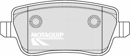 Motaquip LVXL1301 - Тормозные колодки, дисковые, комплект www.autospares.lv