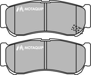 Motaquip LVXL1389 - Brake Pad Set, disc brake www.autospares.lv